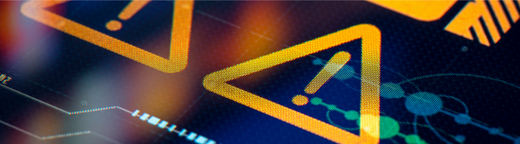 Illuminated alert symbols